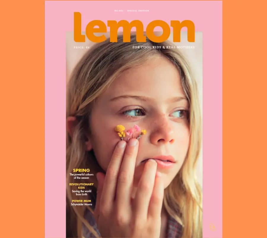 Brand ambassador campaign for Lemon Magazine led by Ana Rita Pimenta